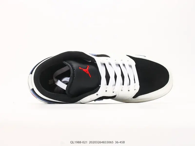 Air Jordan Zapatillas casuales Retro Caña Baja Patchwork QL1988 #20203264833065